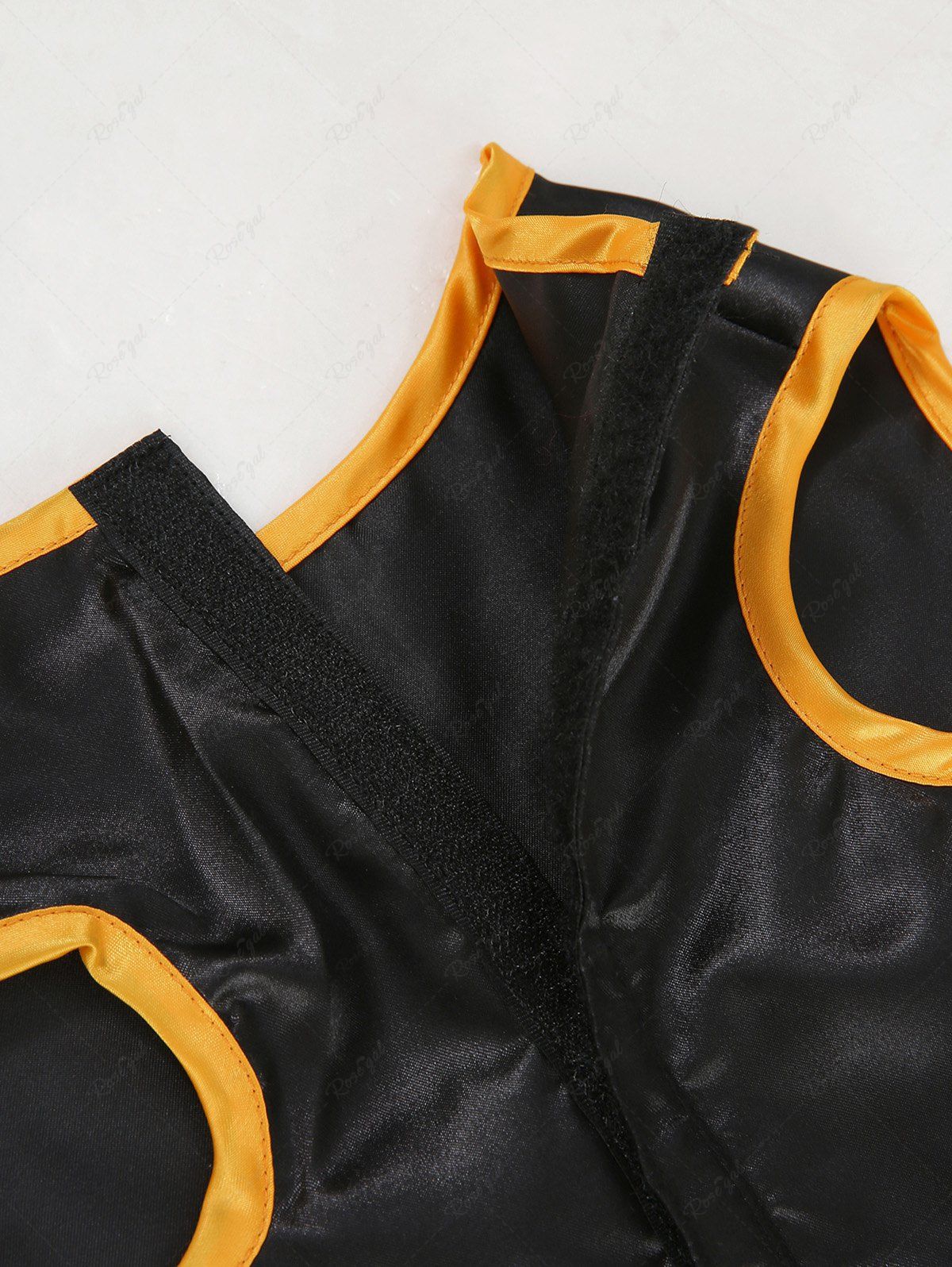 Robe papillon d'Halloween pour animaux de compagnie avec bandeau à fleurs à cordon de serrage