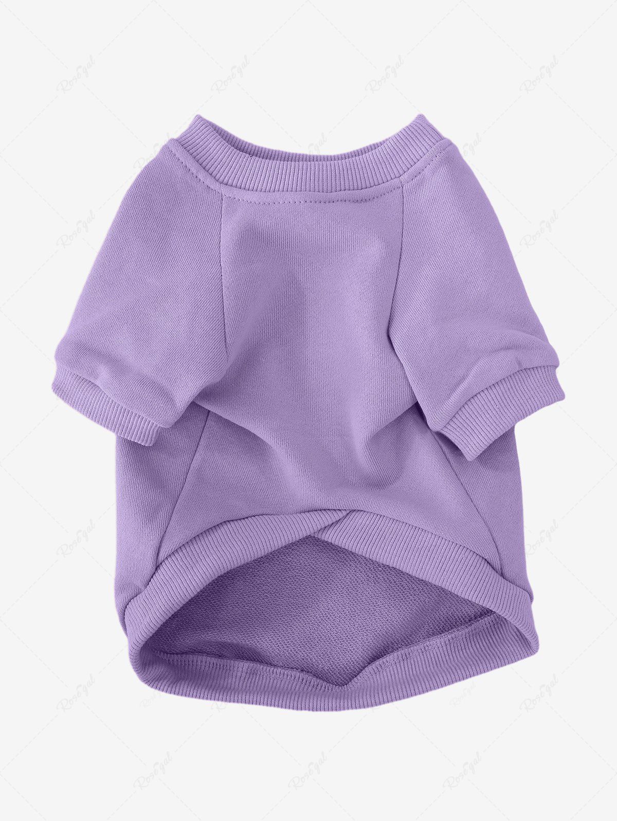 Sweat-shirt à imprimé graphique géométrique avec lettres, tenues assorties pour chien et propriétaire