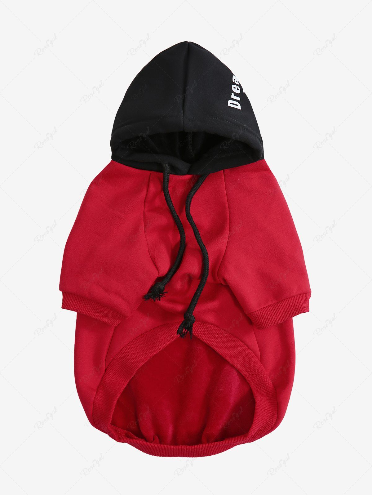 Letters Print Hoodie Dog And Owner Matching Outfits