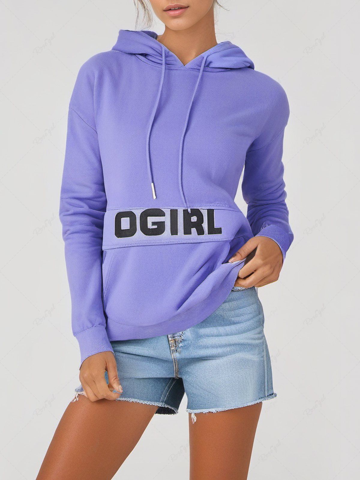 Letters Print Hoodie Dog And Owner Matching Outfits