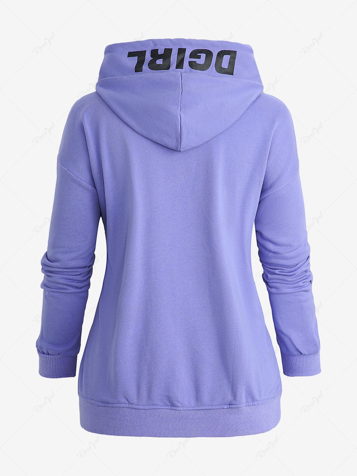 Letters Print Hoodie Dog And Owner Matching Outfits