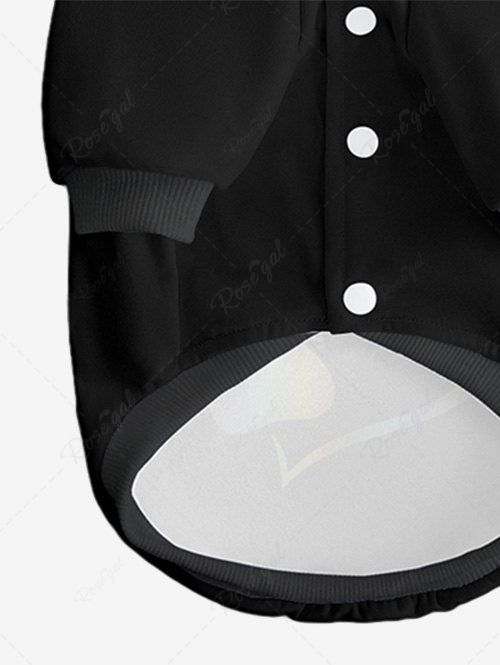 Sweat à capuche imprimé avec le cœur de l'animal