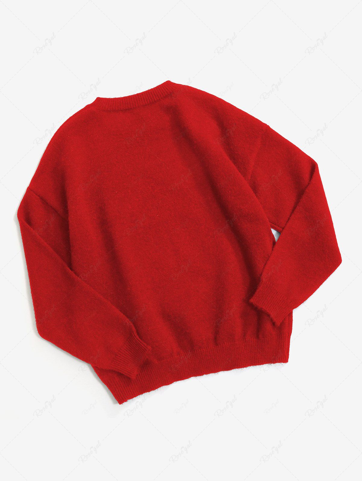 Pull à paillettes scintillantes avec imprimé clown de Noël et nœud papillon en bonbon pour chien et propriétaire