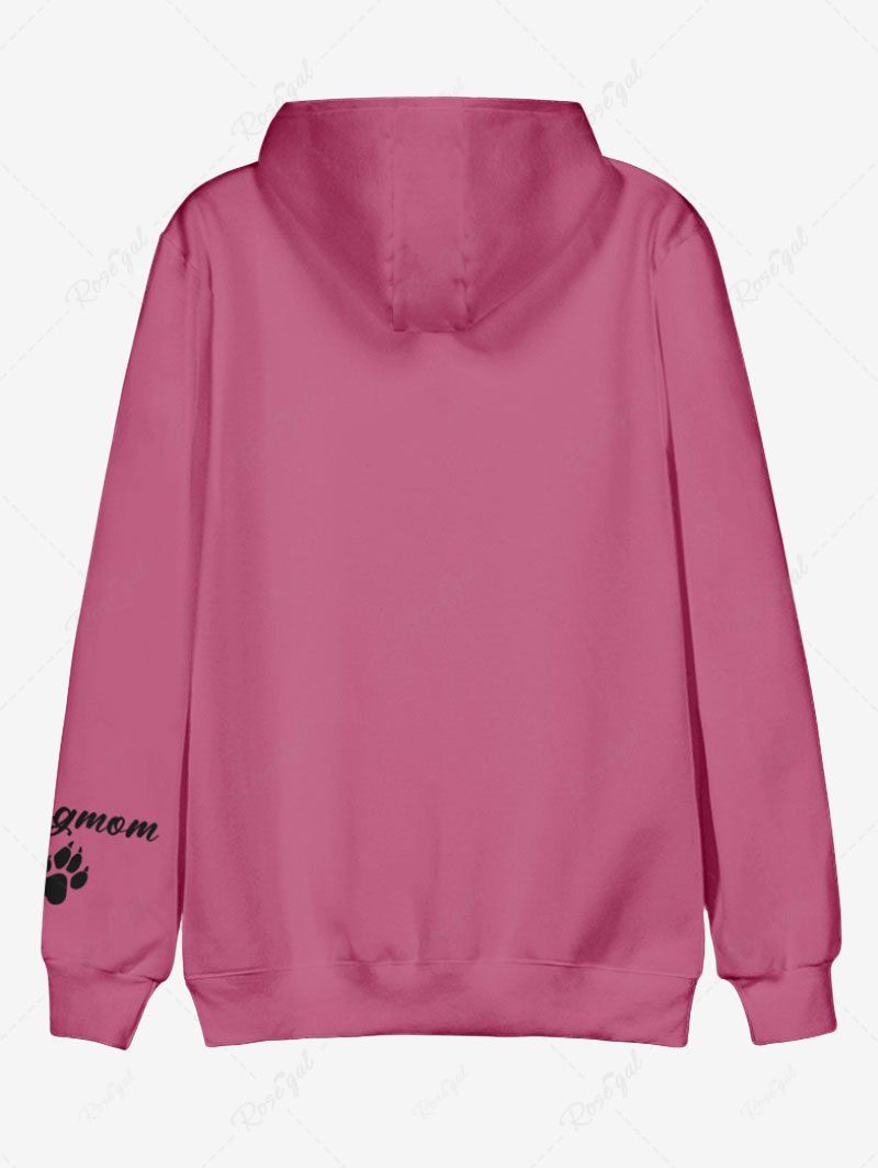 Sweat à capuche imprimé lettres Honey Pyjama pour chien et propriétaire Tenues assorties