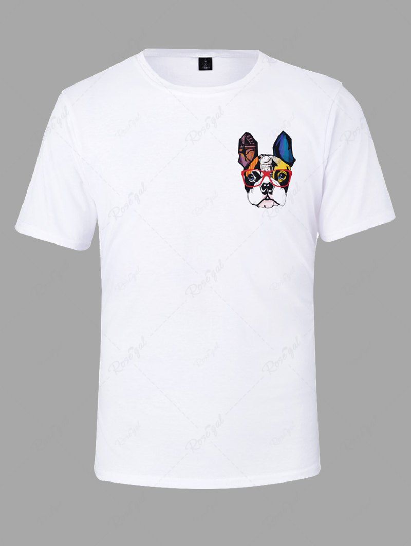 Colorful Animal Print T-shirt Tank Top Dog And Owner Matching Outfits