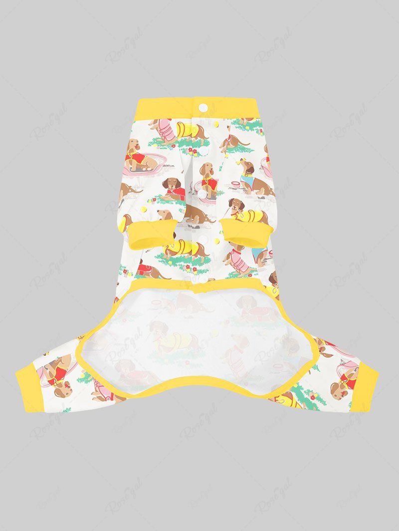 Pet's Dogs Printed Pajama