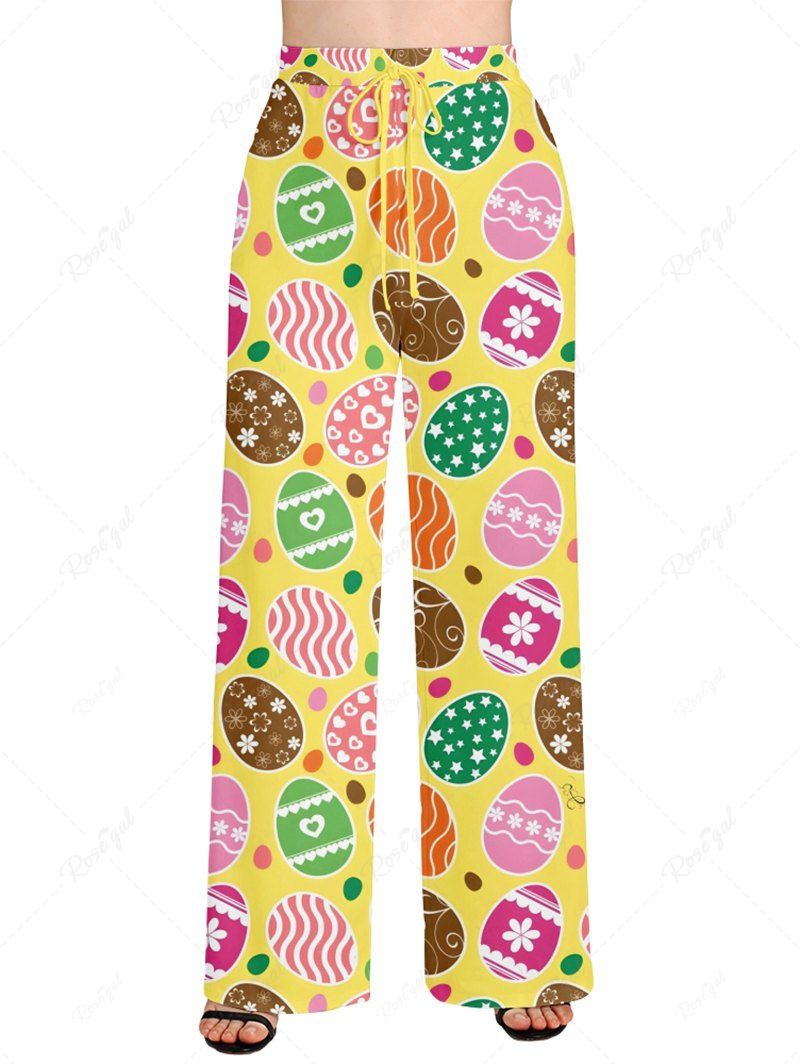 Pyjama et pantalon imprimés œufs de Pâques Tenues assorties pour chien et propriétaire