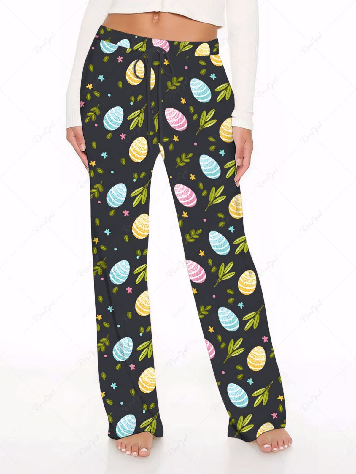 Pyjama imprimé feuilles florales pour chien et propriétaire, tenues assorties