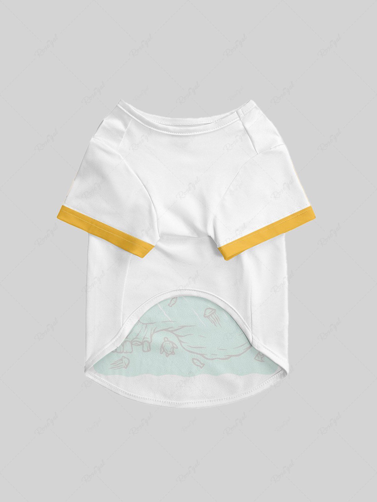 Pet's Skull Skeleton Coconut Tree Sun Sea Turtle Printed Hawaii T-shirt