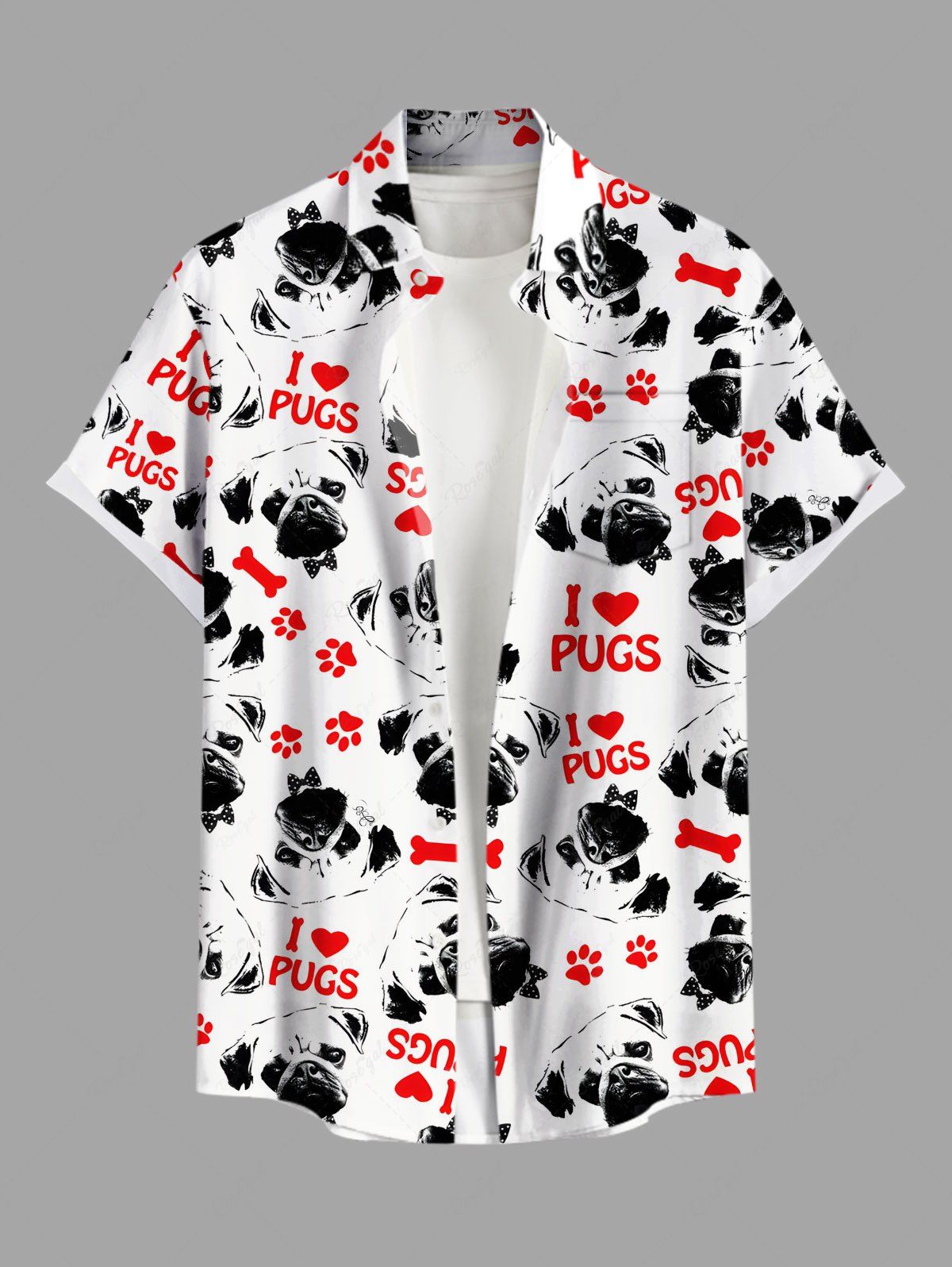 Dogs Heart Letters Print Tank Top And Shirts Dog and Owner Matching Outfits