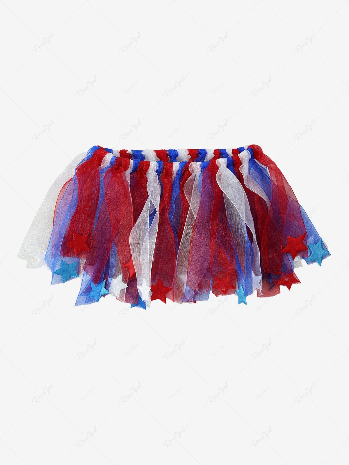 Pet's Patriotic American Flag Star Mesh Collar