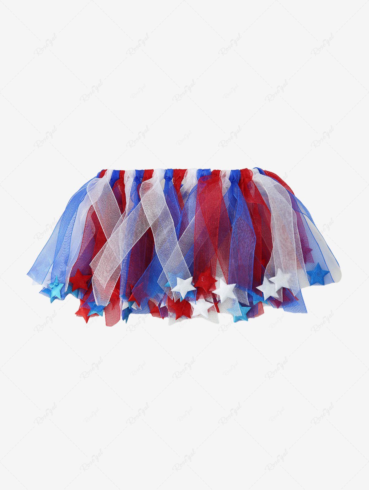Pet's Patriotic American Flag Star Mesh Collar