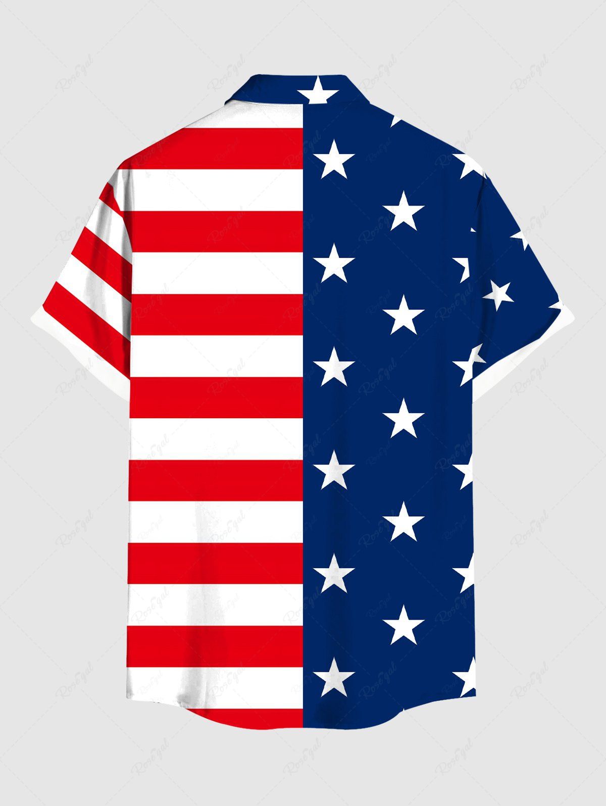 Patriotic American Flag Print Bowknot Coat With Hat and Shirt Dog and Owner Matching Outfits