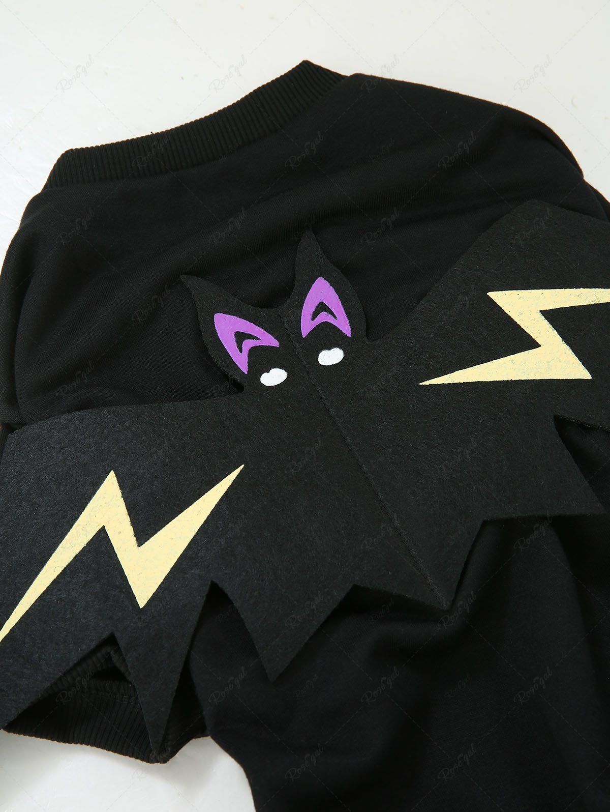 Pet's Halloween Costume Bat Sweatshirt