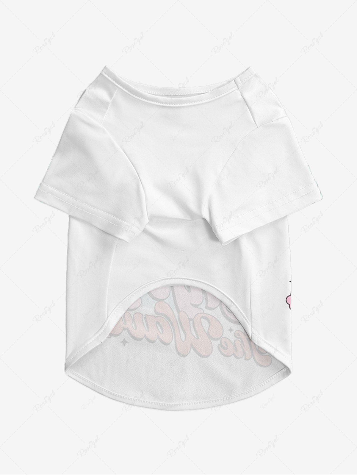 Coconut Tree Sea Waves Flowers Print Hawaii T-shirts Dog and Owner Matching Outfits