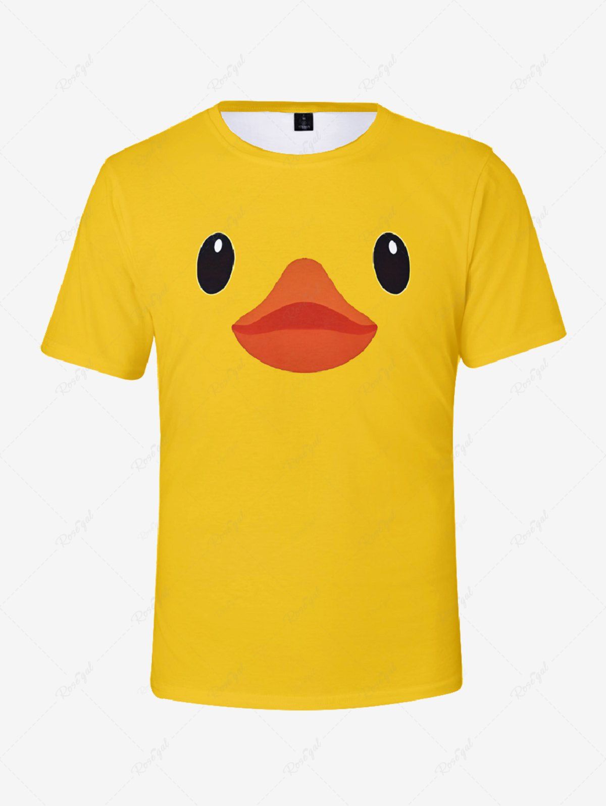 Cute Duck Printed Tank Top T-shirt Dog And Owner Matching Outfits