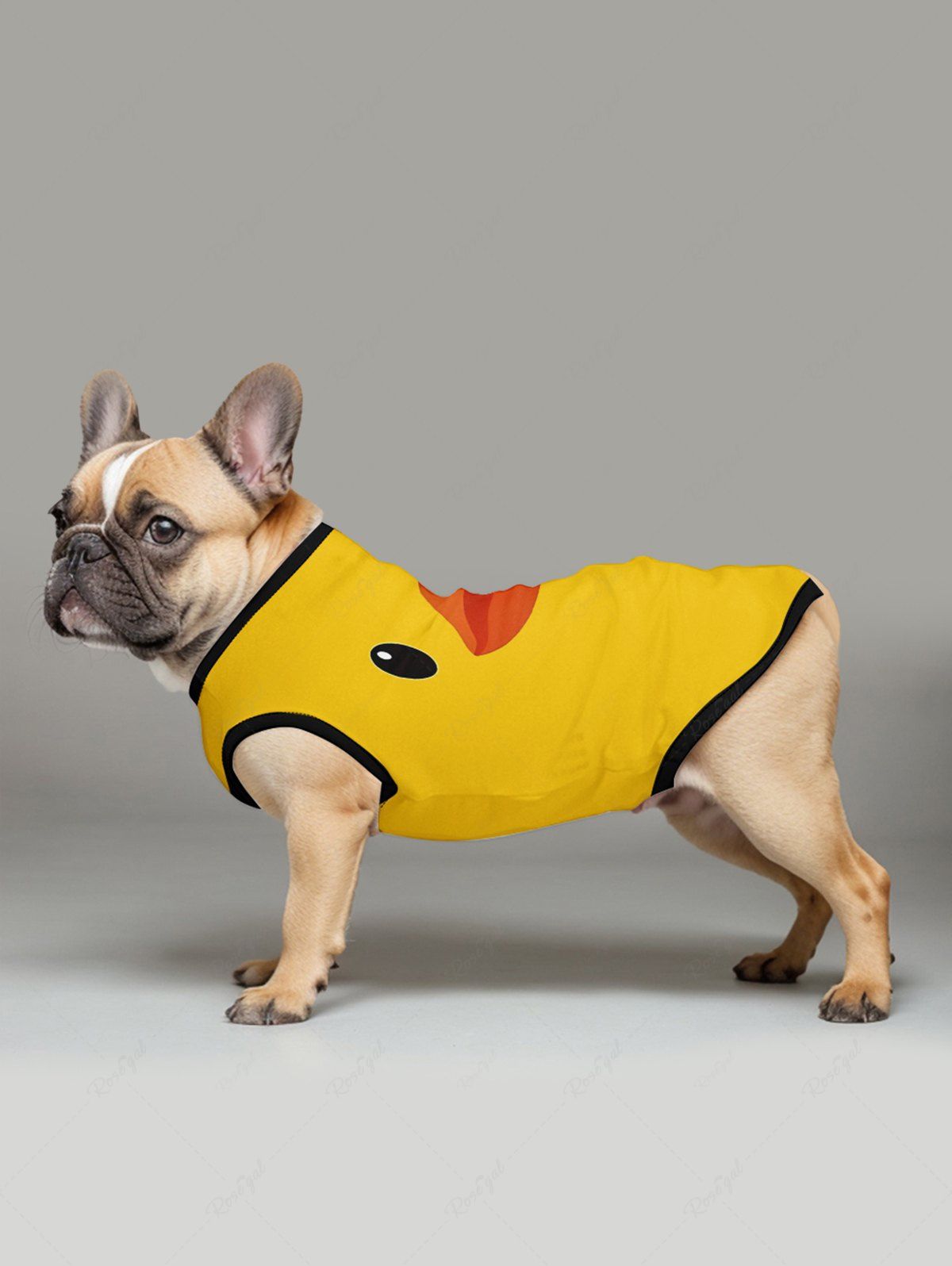 Cute Duck Printed Tank Top T-shirt Dog And Owner Matching Outfits
