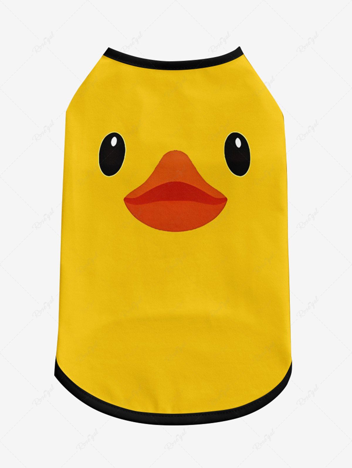 Cute Duck Printed Tank Top T-shirt Dog And Owner Matching Outfits