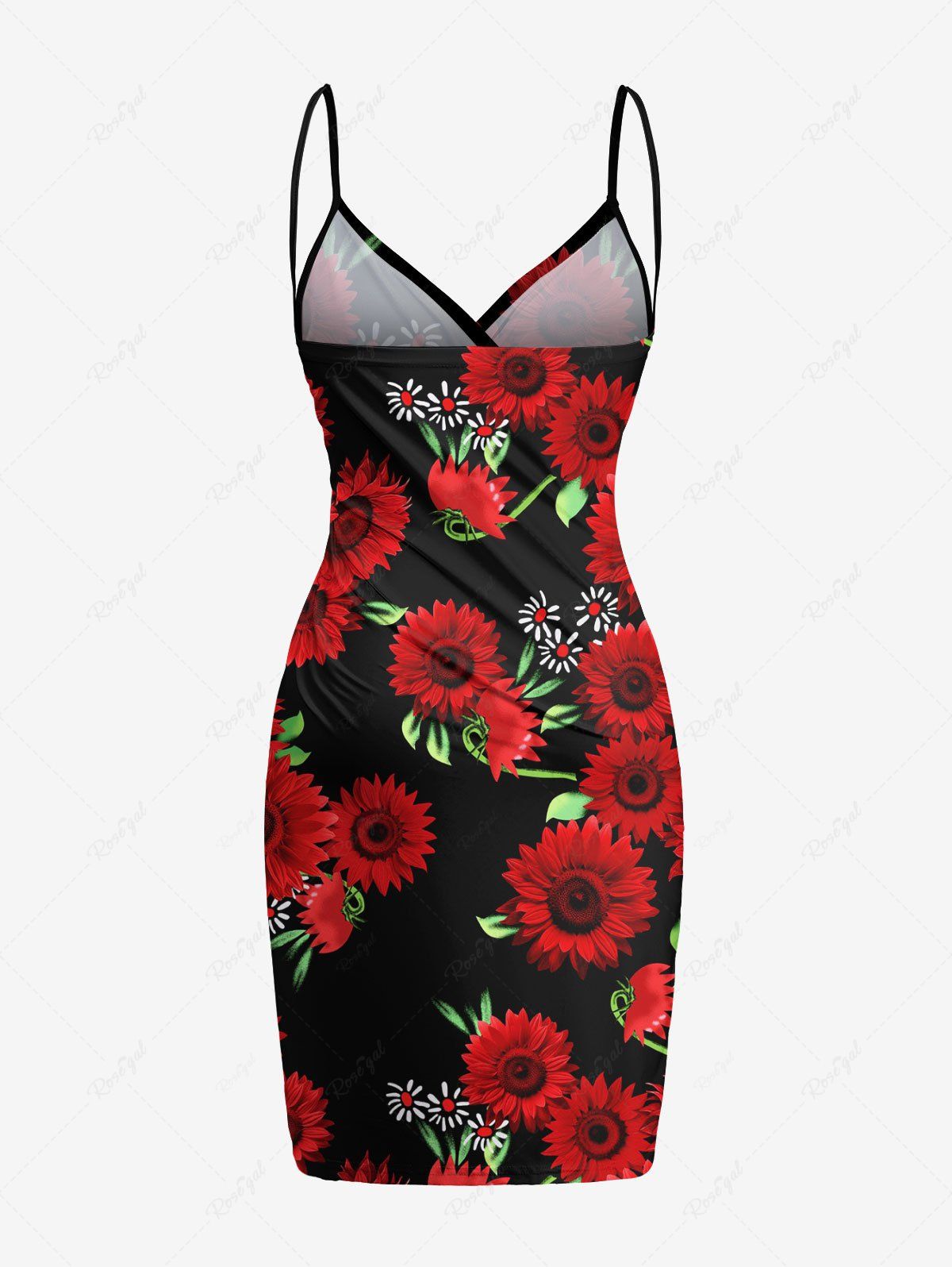 Daisy Flower Printed Hawaii Bikini Set Beach Cover Up Dog And Owner Matching Outfits