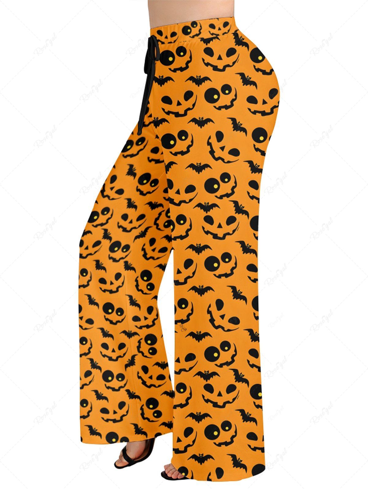 Bat Pumpkin Ghost Face Printed Halloween Shirt Pants Dog And Owner Matching Outfits