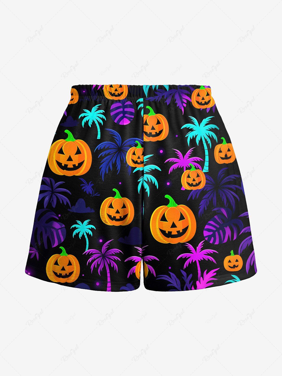 Halloween Pumpkin Topical Leaf Print Pajamas Dog and Owner Matching Outfits