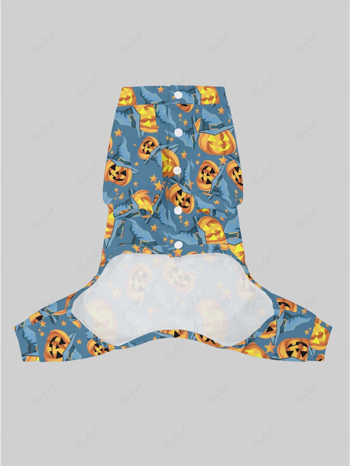 Halloween Pumpkin Stars Printed Pajamas Dog and Owner Matching Outfits