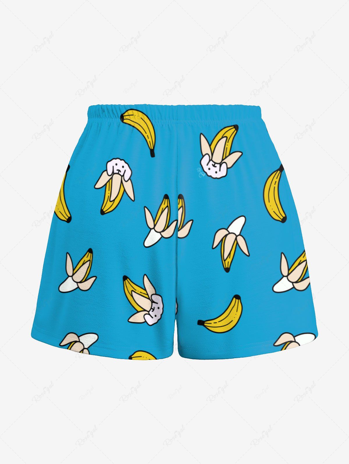 Puppy Banana Printed Tank Top Pajama Set Dog And Owner Matching Outfits