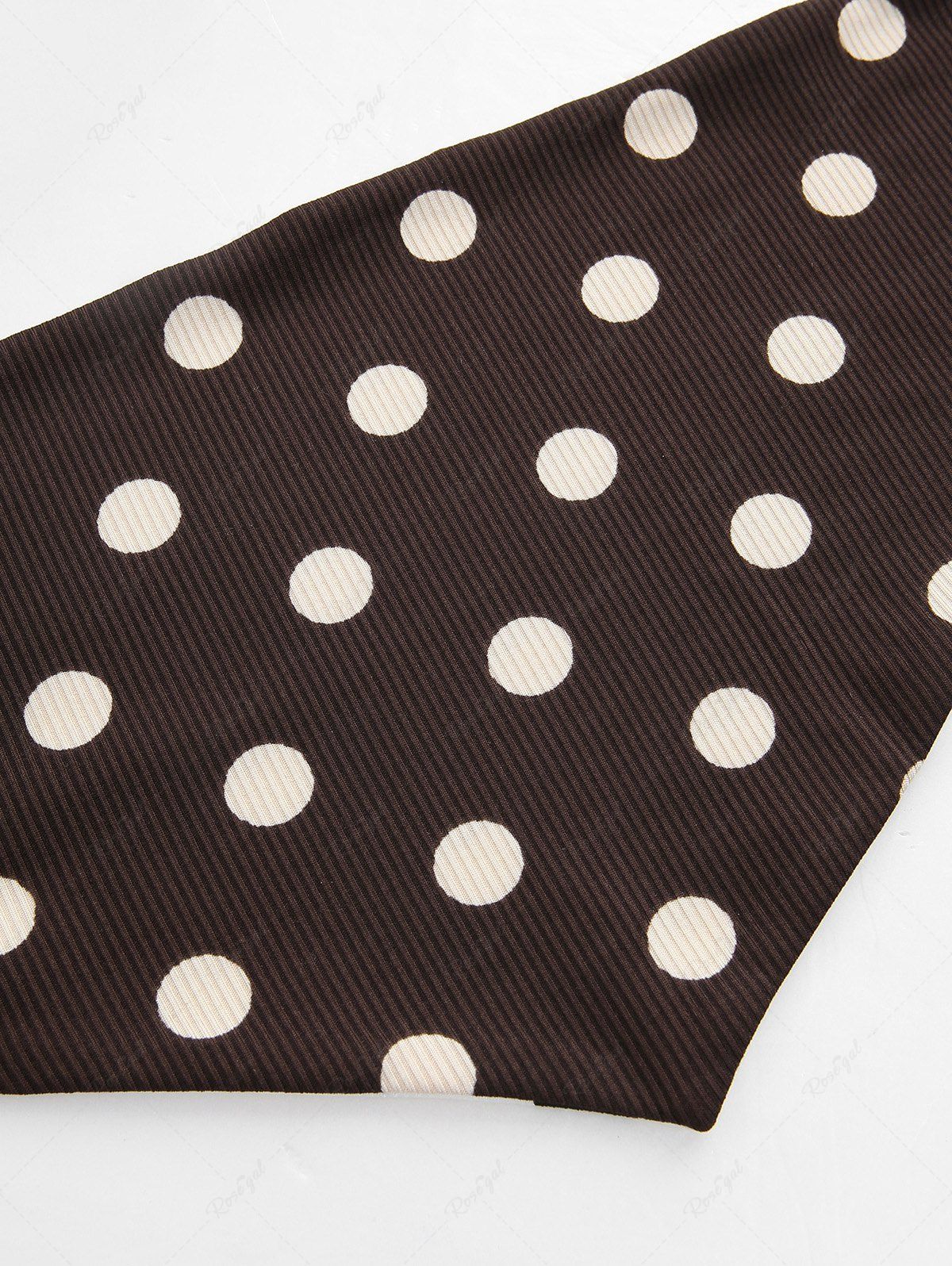 Pet's Polka Dots Printed Double-Side Bibs Bandana