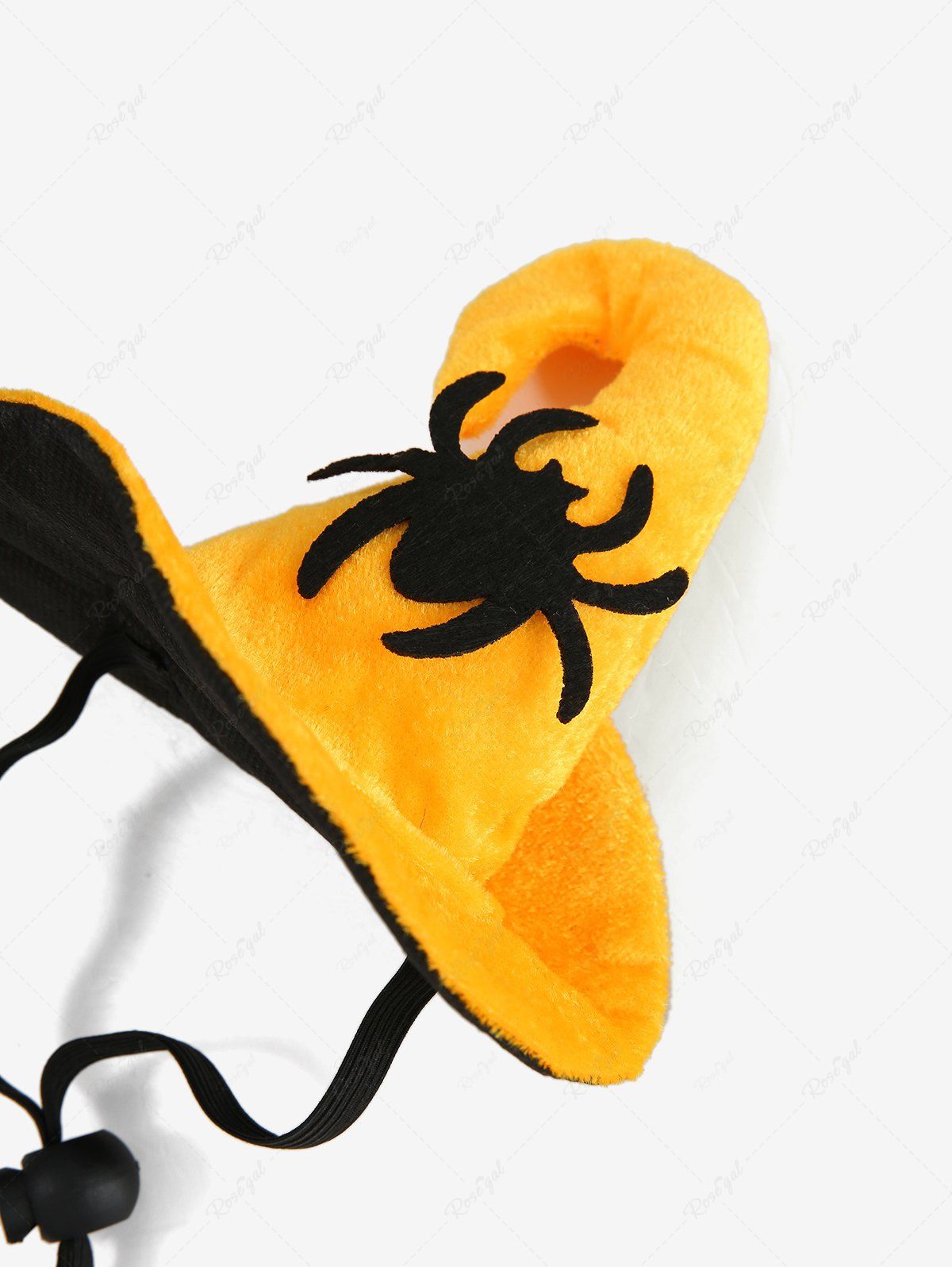 Pet's Halloween Witch Costume Pumpkin Spider Web Printed Bibs Bandana and Hat