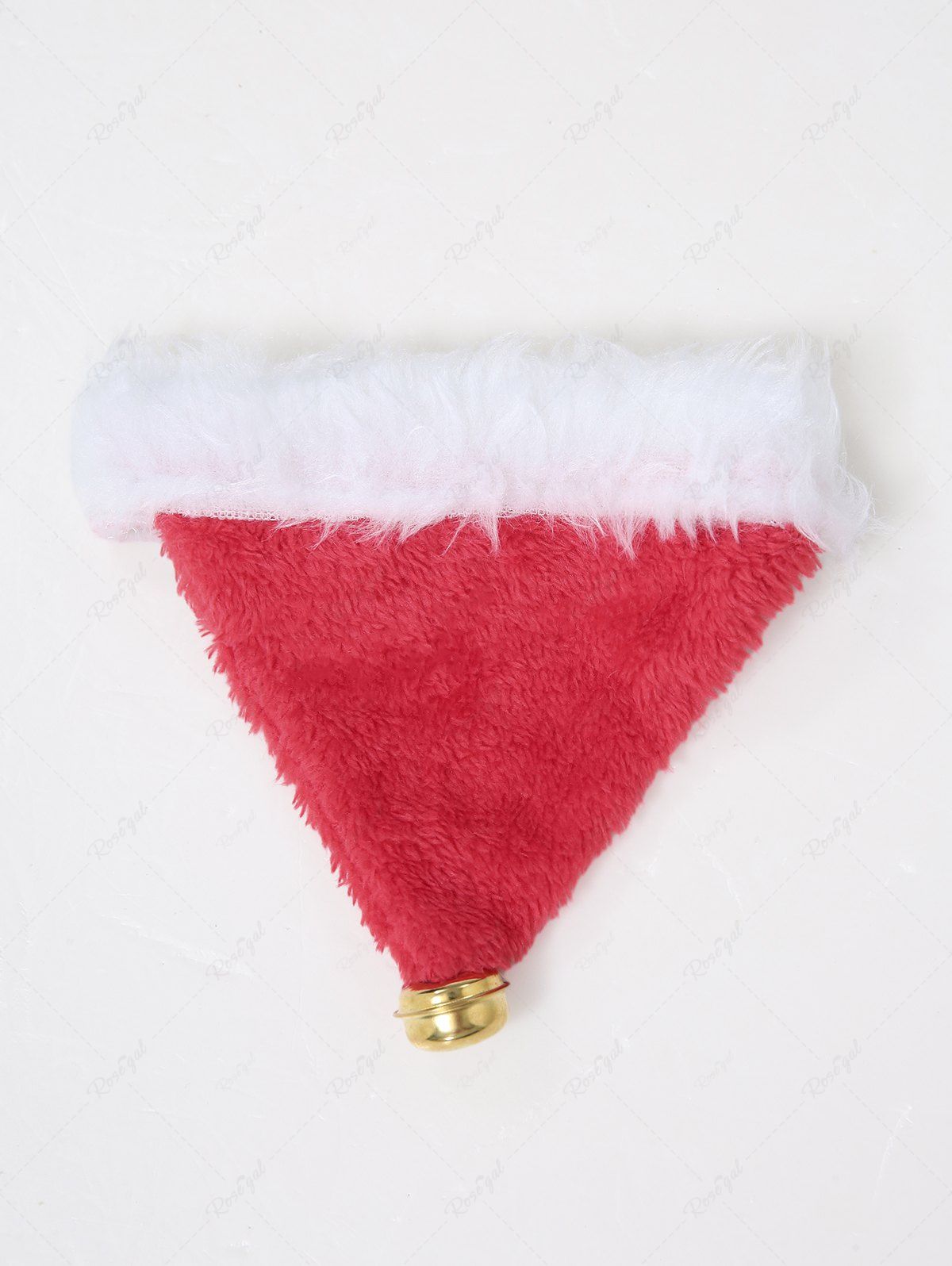 Pet's Christmas Hat Shaped Bell Collar