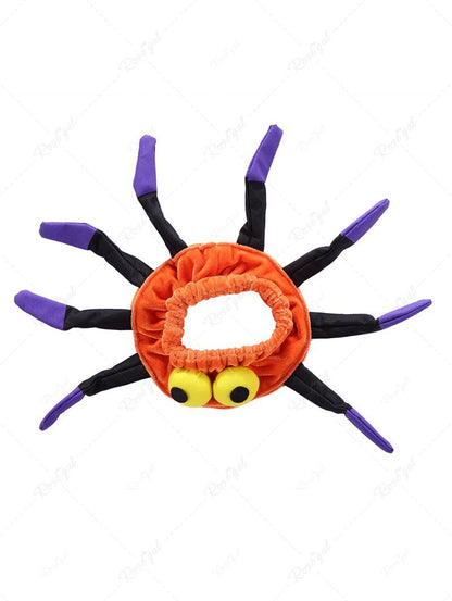 Pet's Halloween Costume Spider Collar