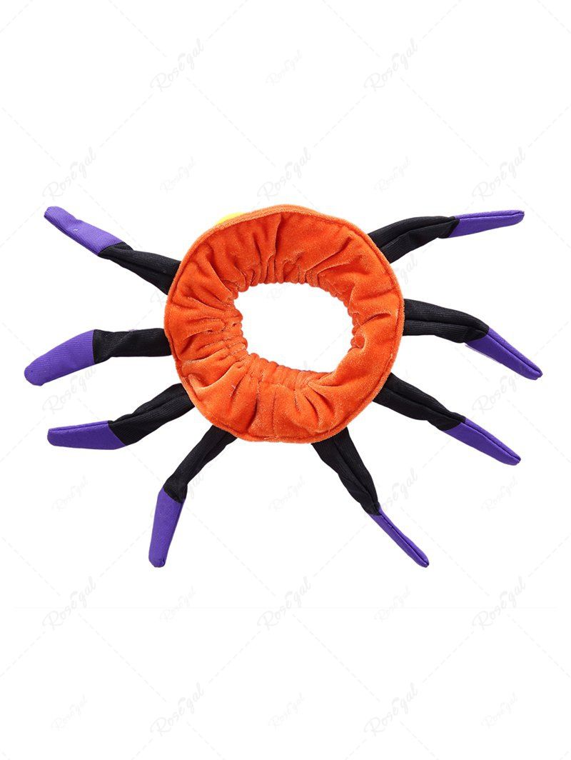 Pet's Halloween Costume Spider Collar