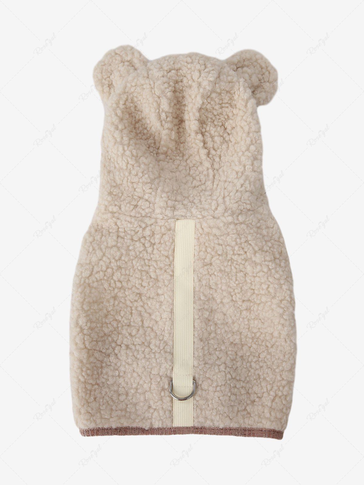 Pet's Bear Ears Teddy Vest With Leash