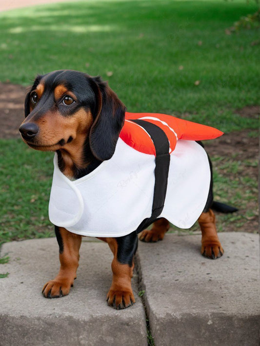 Pet's Salmon Sushi Costume Cosplay Cloak Cape