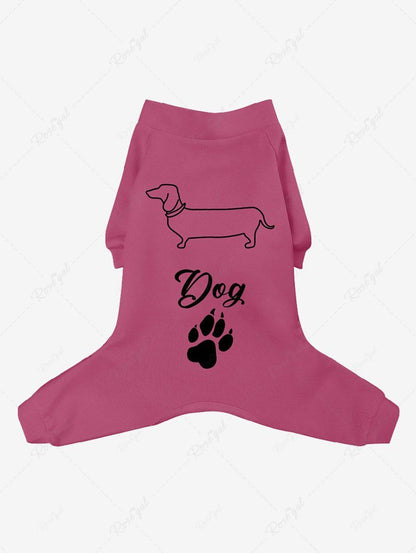 Honey Letters Print Hoodie Pajama Dog And Owner Matching Outfits