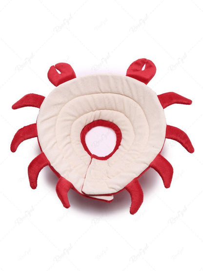 Pet's Crab Shaped Recovery Elizabethan Collar