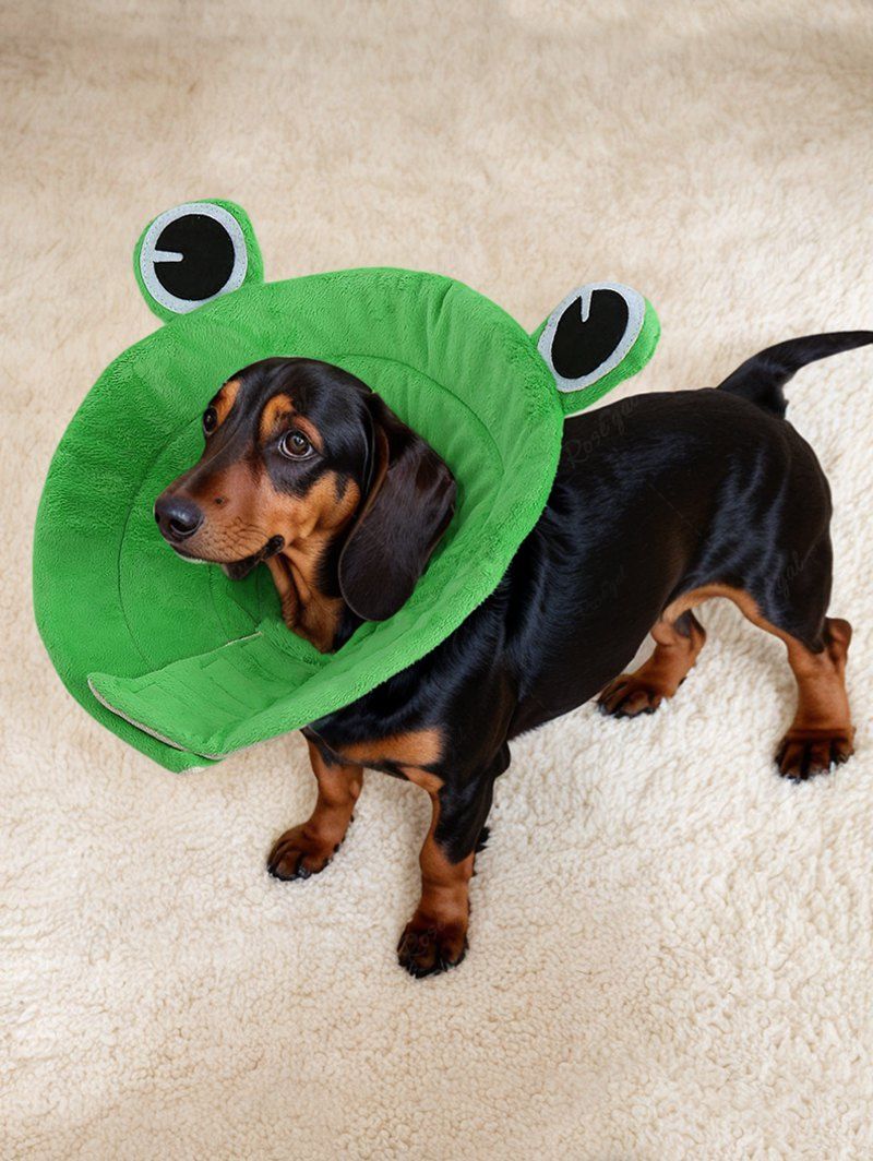 Pet's Frog Eyes Shaped Recovery Elizabethan Collar