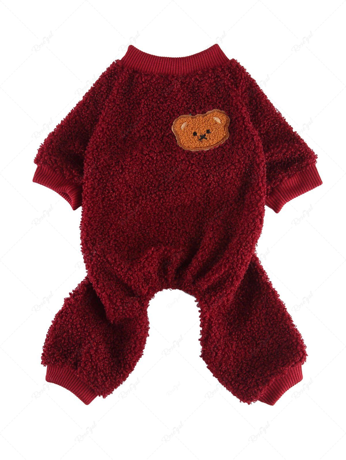 Pet's Bear Fleece Pajama