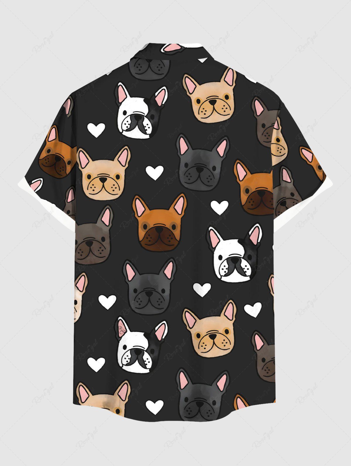 Cute Puppy Heart Printed Tank Top Shirt Dog And Owner Matching Outfits