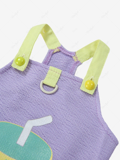 Pet's Banana Juice Print Tank Top